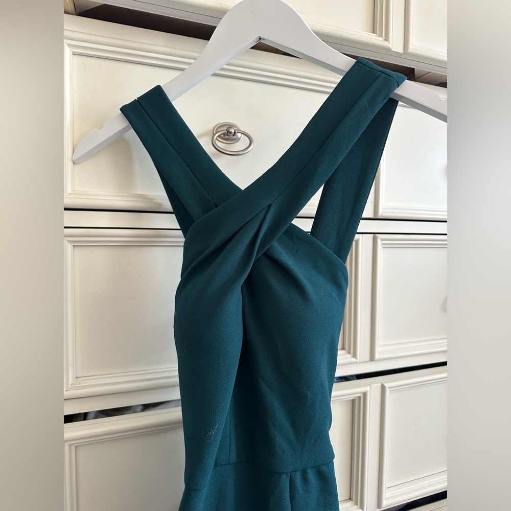 Beautiful Jenny Yoo Teal Wedding Guest Dress - Size 6